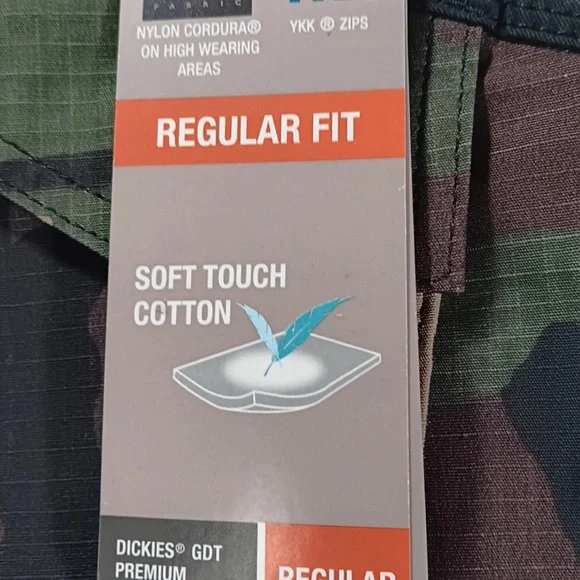 Dickies Flex Cordura Fabric Camo Cargos - Picture 6 of 8